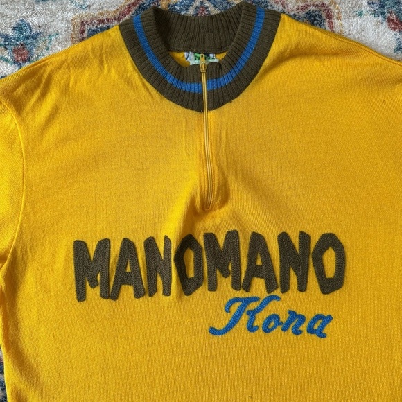 Vintage Manomano Kona Cycling Jersey Large - Picture 4 of 6